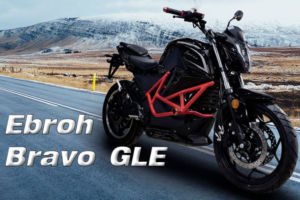 La moto eléctrica Ebroh Bravo GLE se cuela en el segmento naked