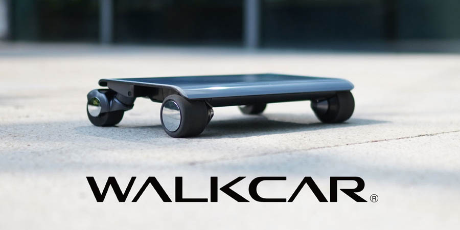 Walkcar, el patinete eléctrico más pequeño del mundo